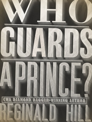 cover image of Who Guards a Prince?